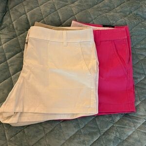Bundle J. Crew chino shorts 3.5” NWT